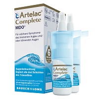 ARTELAC Complete MDO Augentropfen - 2X10ml - Tränende, gerötete trockene Augen